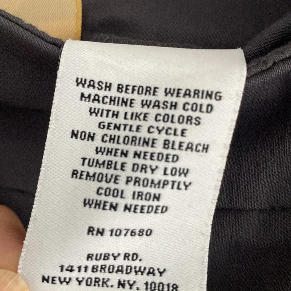 Ruby Rd. Grey Pants Size 18 - Picture 4 of 5